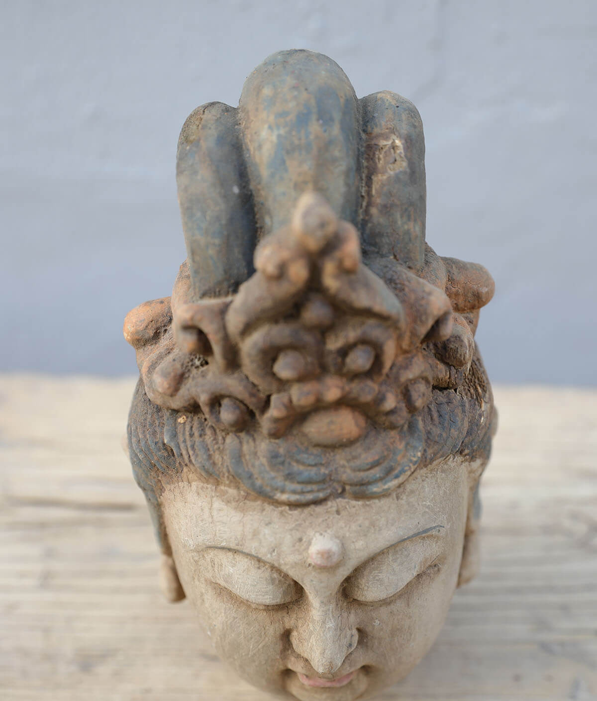 Koop Boeddha hoofd hout